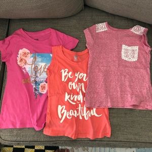 Bundle of 3 girls t shirts